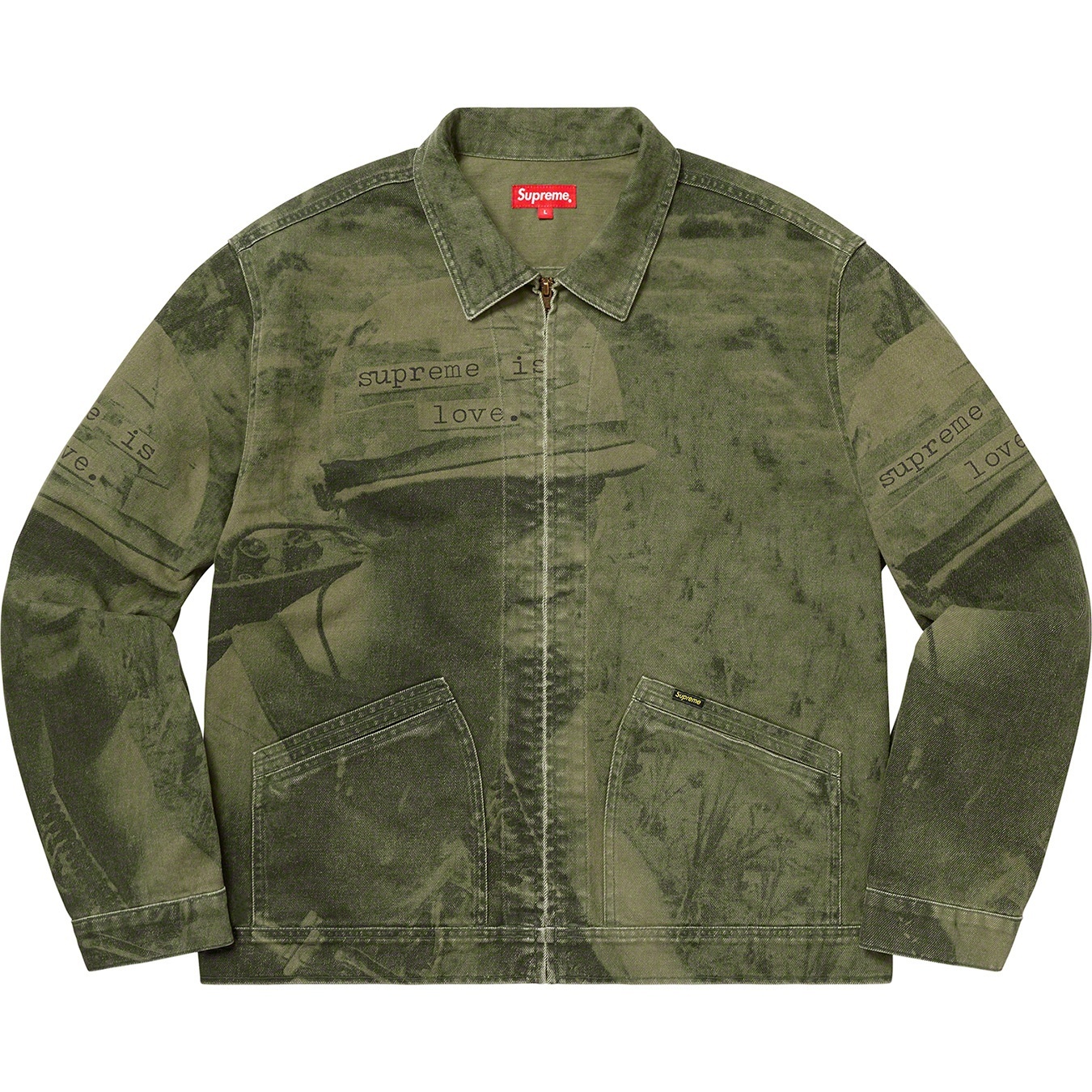 Supreme Is Love Denim Work Jacket view 8